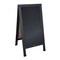 HBCY Creations A-Frame Chalkboard / Sidewalk Chalkboard Sign with Eraser / Large Sturdy Sandwich Board / A Frame Restaurant Message Board